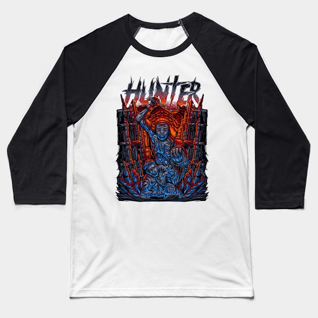 Hunter Baseball T-Shirt by Rivlows